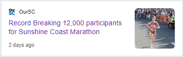 A screenshot of a news article claiming 12,000 participants.