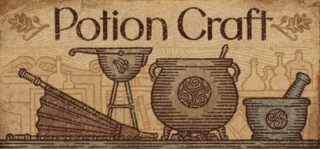 The Potion Craft title screen.